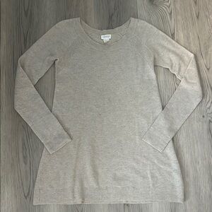 Club Monaco Gray Cashmere Long Sleeve Sweater Women’s Size XS